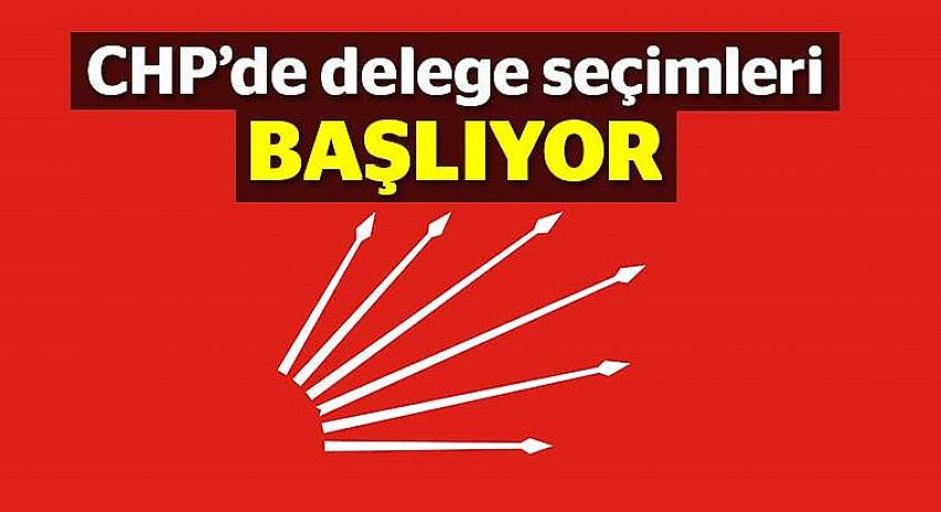 CHP ÖRGÜTLERİ DELEGE SEÇİMİNDE!